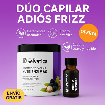 🧴 ¡Dile Adiós al Frizz Rebelde con el Poder de la Naturaleza!