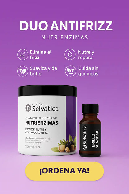 🧴 ¡Dile Adiós al Frizz Rebelde con el Poder de la Naturaleza!