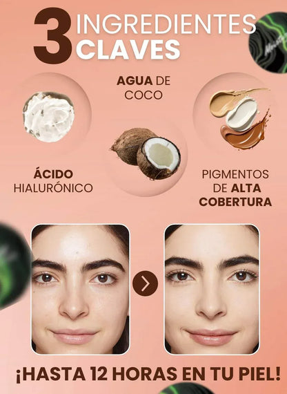 🌟 Moisture Cushion Cream – Base Hidratante con Acabado Natural